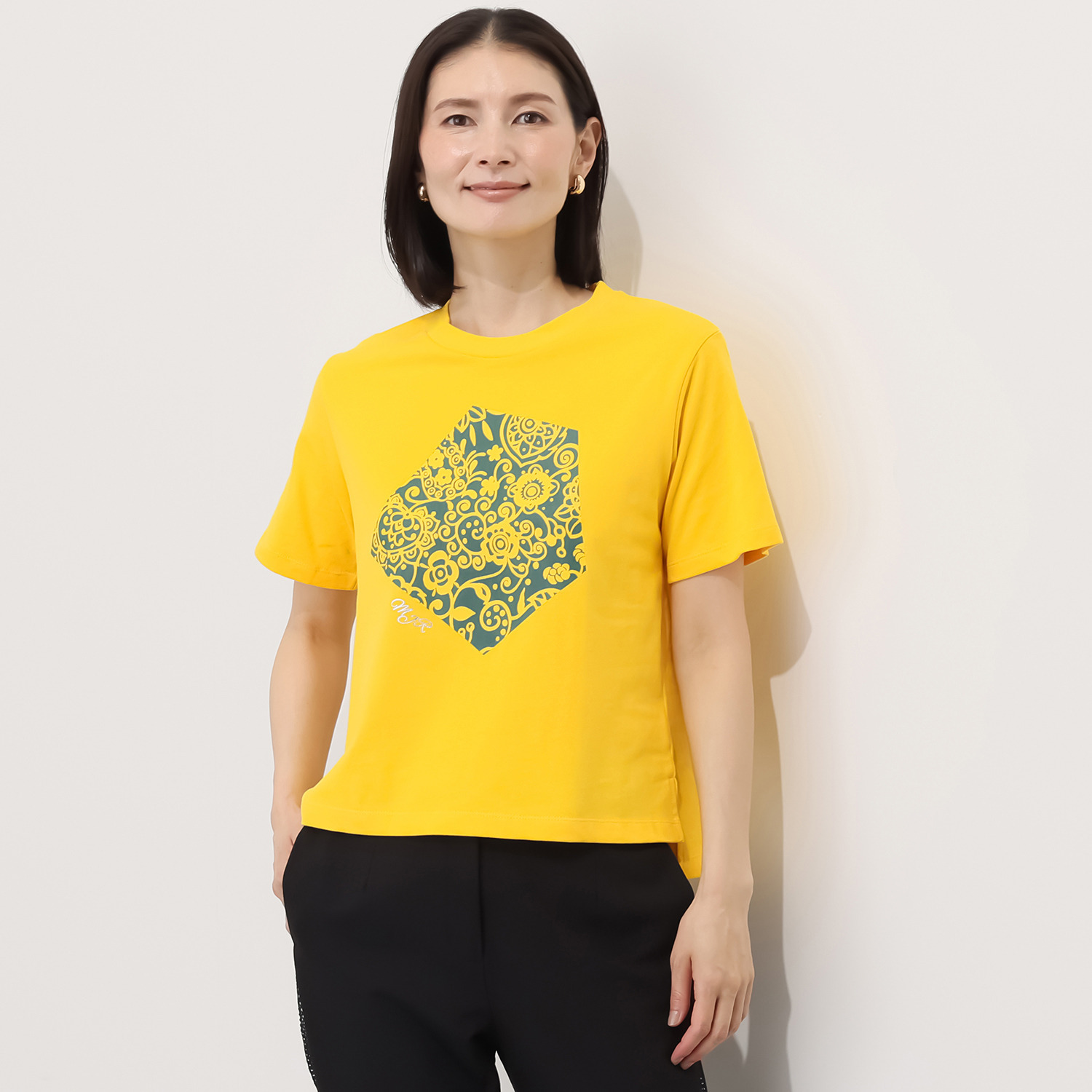 エムジェイアール　バイ マチコ　ジント　ロンドン オリジナルモティーフ グラフィックプリント プルオーバー