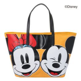 ベルモサ ミッキーマウス＆ ミニーマウス キャンバストート大