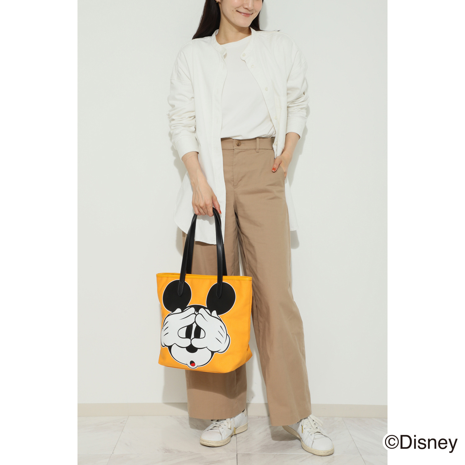 ベルモサ ミッキーマウス キャンバストート中