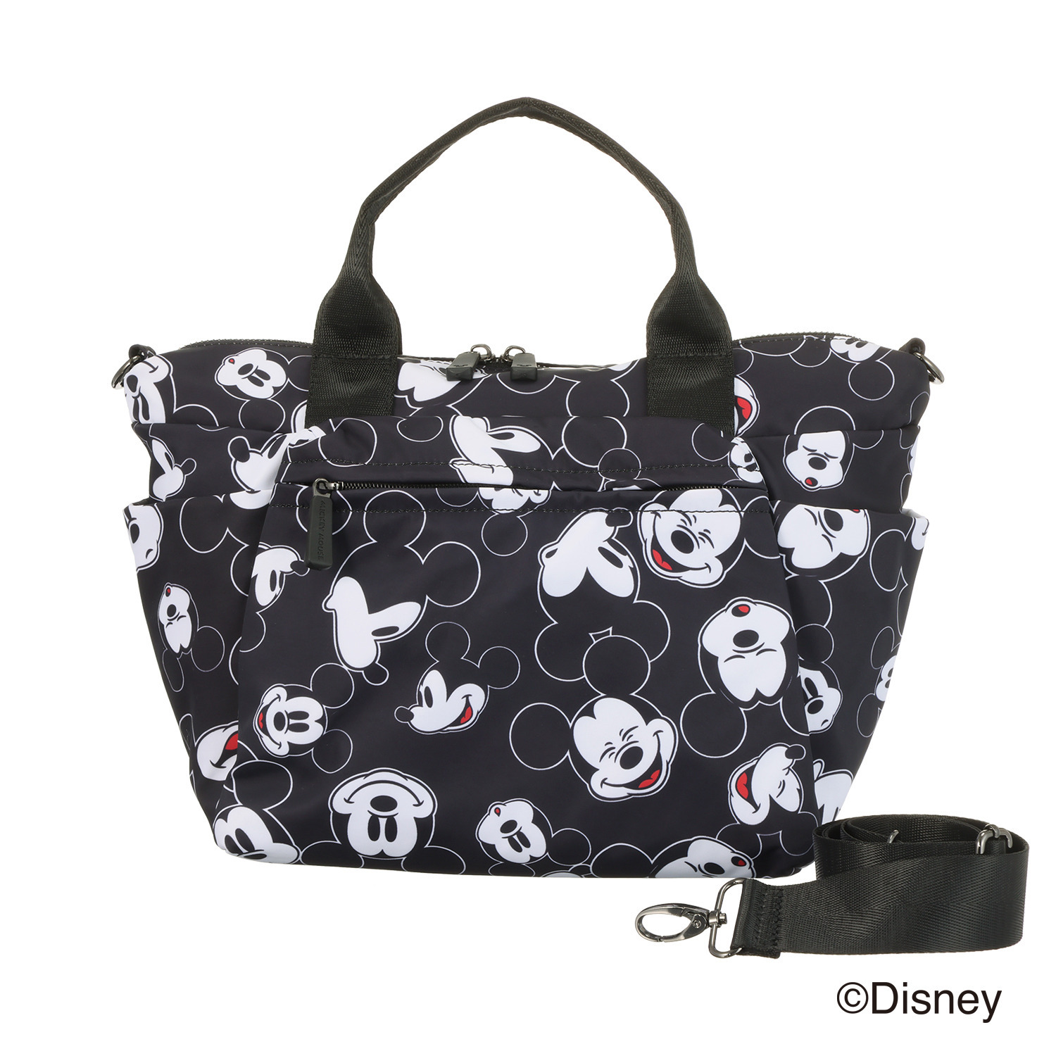 ベルモサ ミッキーマウス 総柄 ２ＷＡＹトート