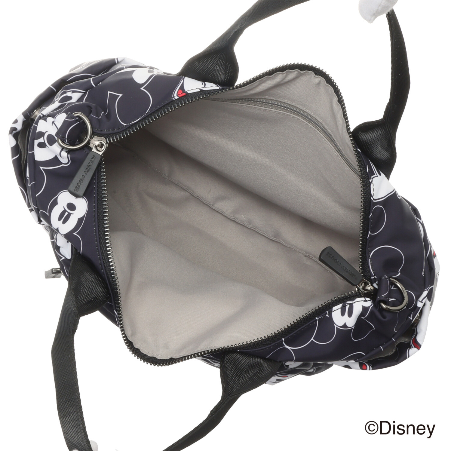 ベルモサ ミッキーマウス 総柄 ２ＷＡＹトート