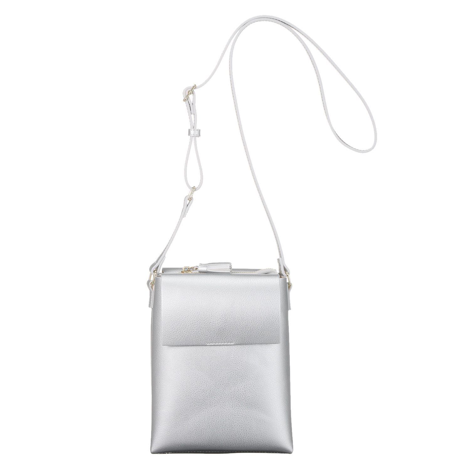 ベルモサ 長財布も入る！ 軽量３層 スマホショルダーバッグ