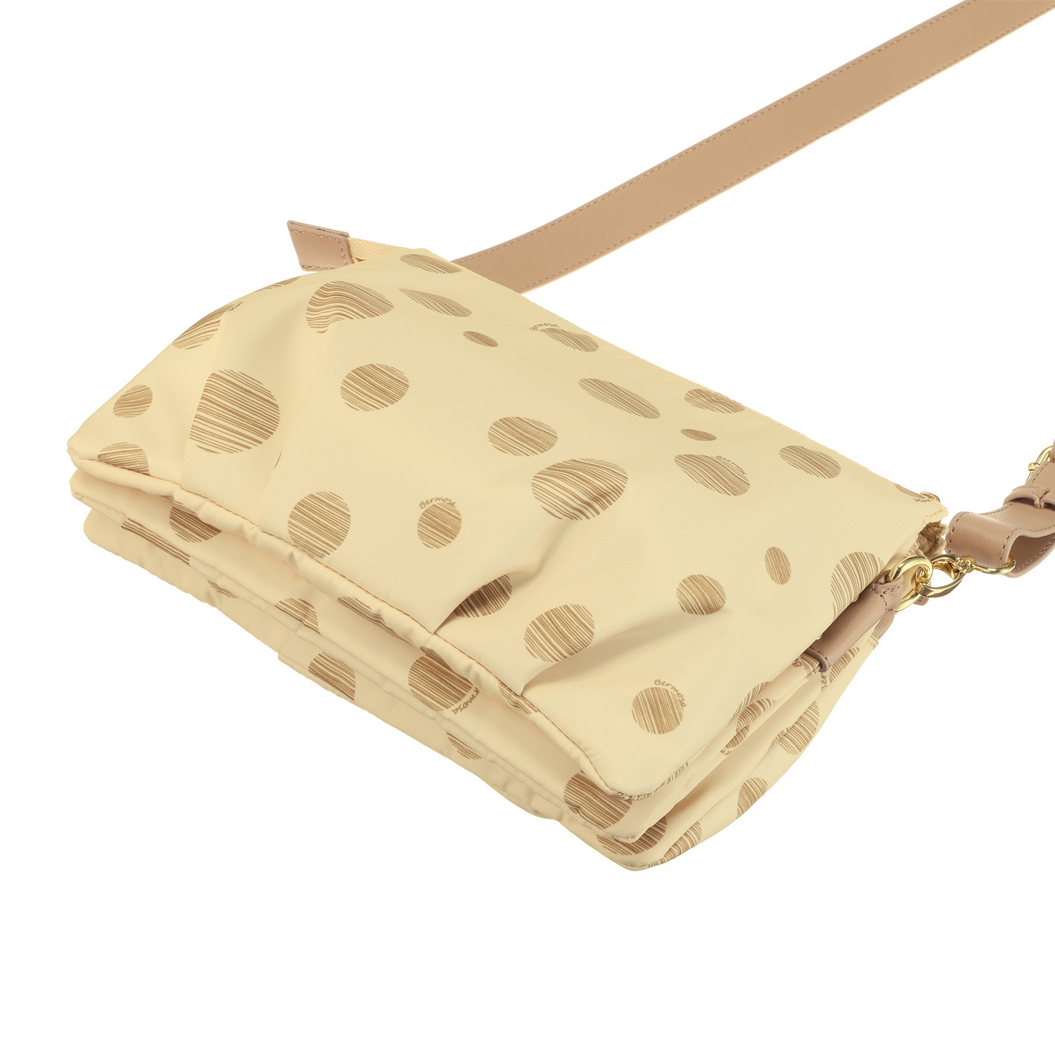 ベルモサ オリジナルドット柄 軽量ショルダーバッグ