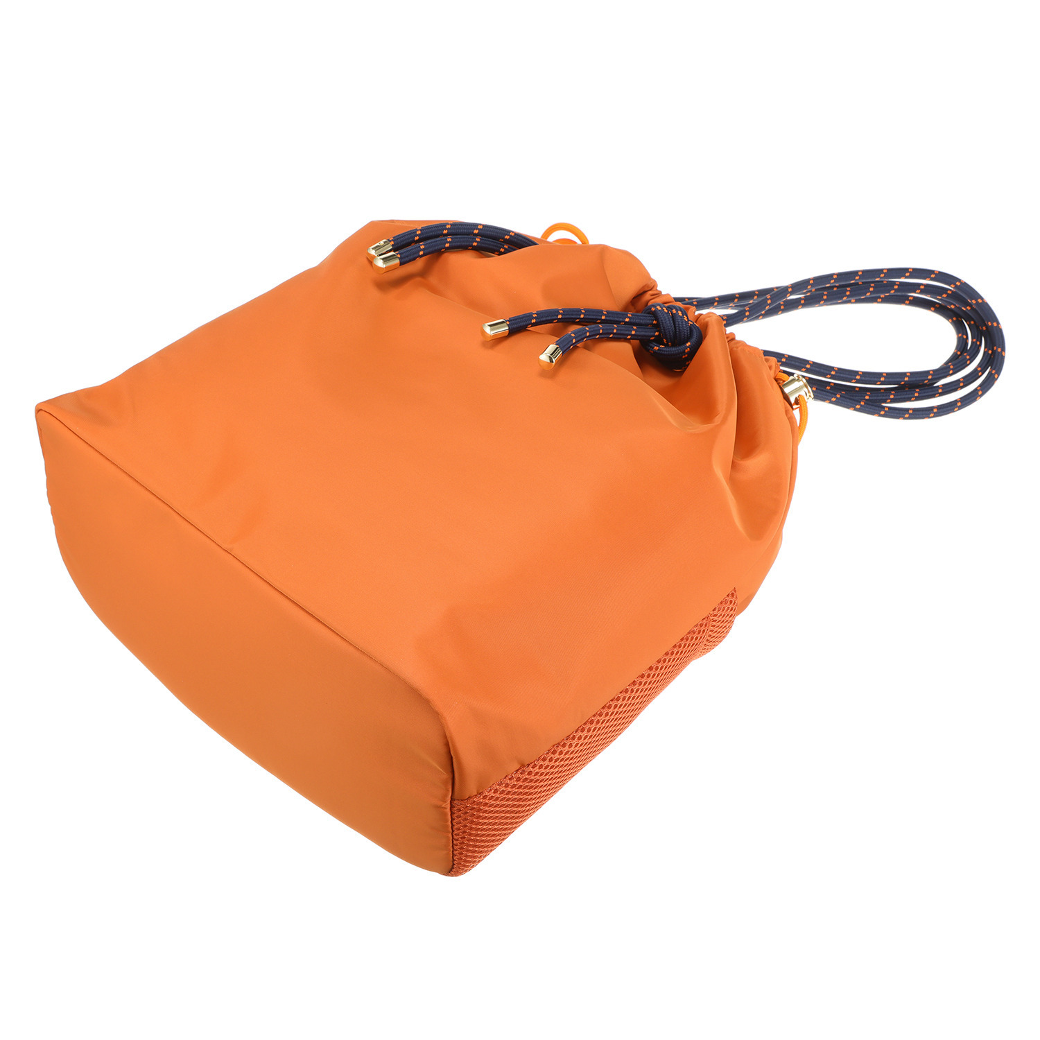 ベルモサ アースカラー 軽量 巾着トートバッグ