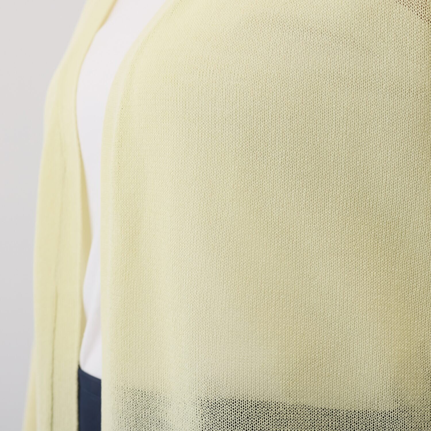 ルクオーレ シアーニット トッパーカーディガン