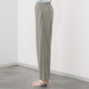 ルクオーレ 接触冷感モクロディ サイドラインデザイン ワイドパンツ