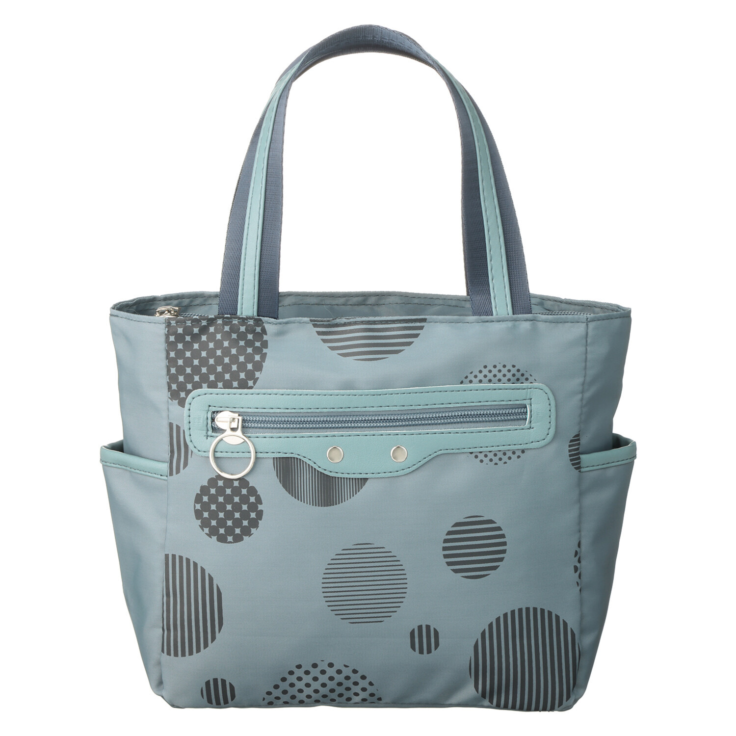 ダジュール ドットプリント トートバッグ