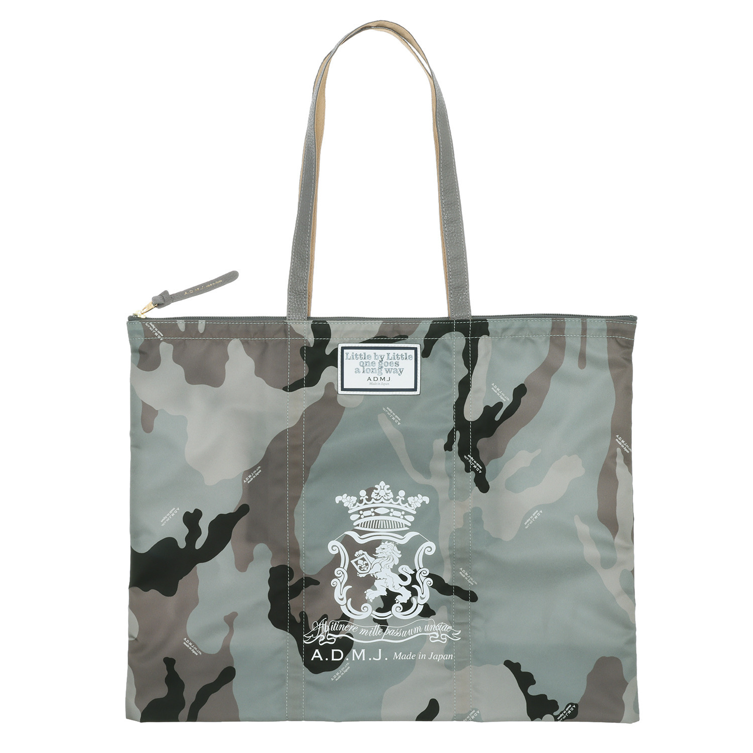 エーディーエムジェイ はっ水 イタリアンナイロン ポータブルサブバッグ ＜Ｌ＞