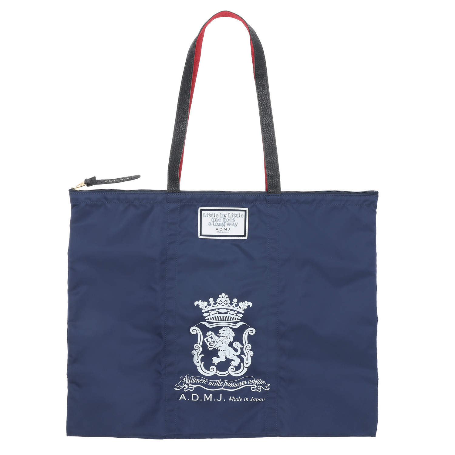 エーディーエムジェイ はっ水 イタリアンナイロン ポータブルサブバッグ ＜Ｌ＞