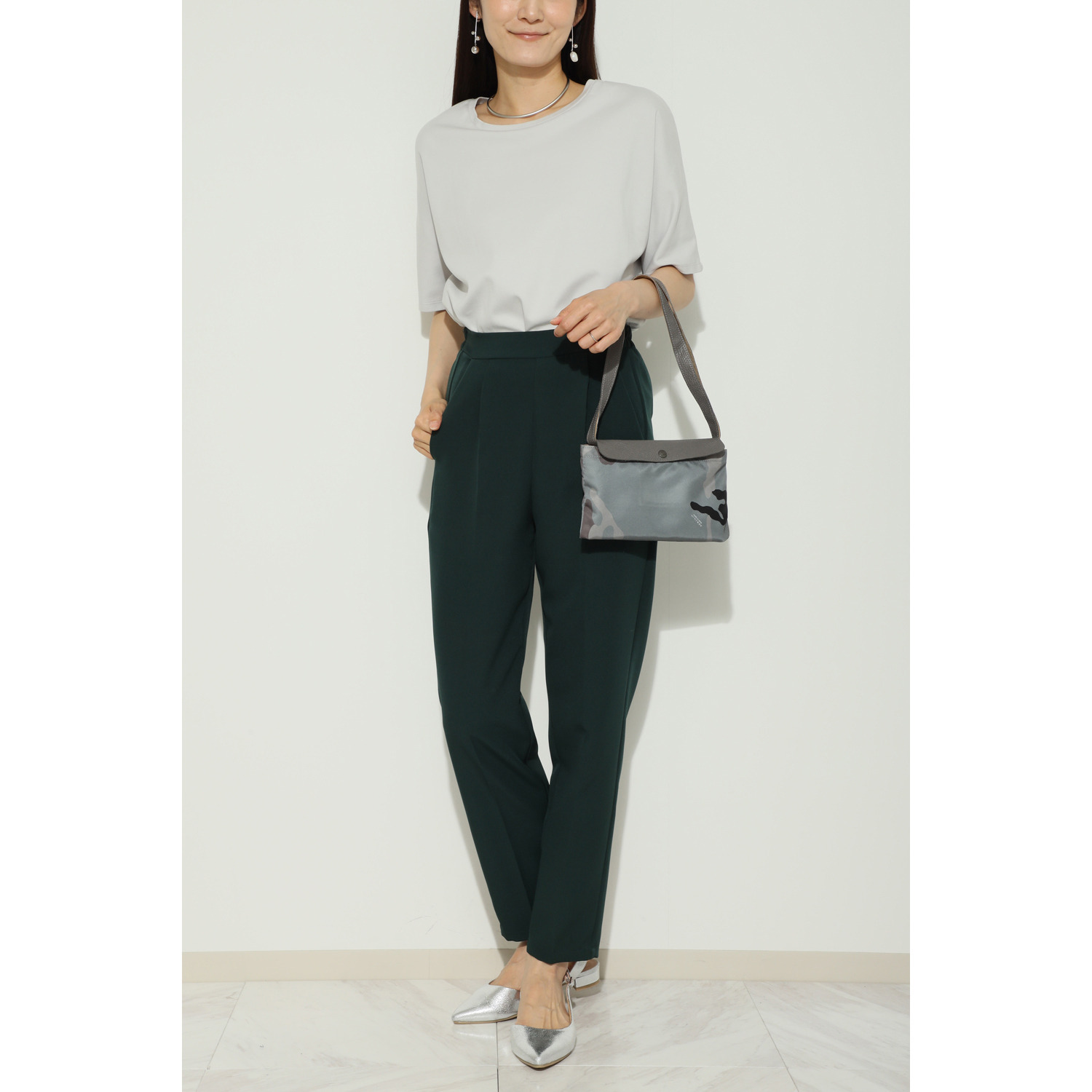 エーディーエムジェイ はっ水 イタリアンナイロン ポータブルサブバッグ ＜Ｌ＞