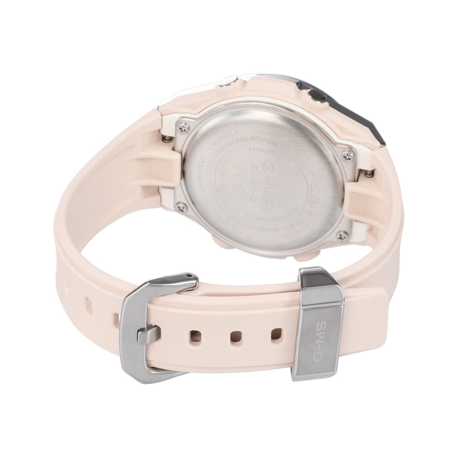 カシオ ベビーＧ　“Ｇ−ＭＳ” レディース 電波ソーラー腕時計 ＭＳＧ−Ｗ６１０ＦＥ −４ＡＪＦ ＜ピンクベージュ＞