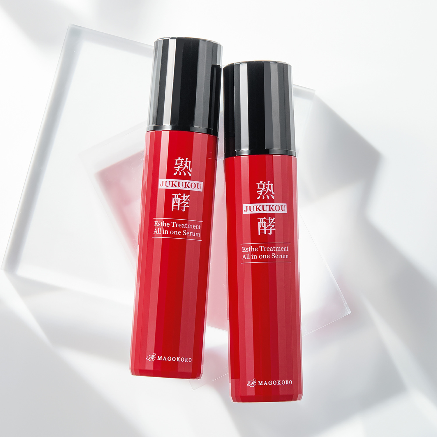 熟酵 美容成分３００種類配合！ ハリ潤いの多機能美容液 エステトリートメント オールインワンセラム ４本分セット