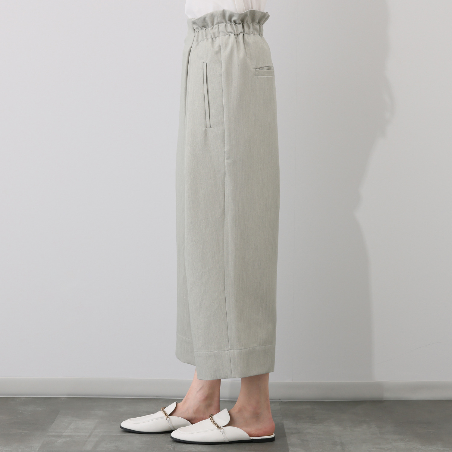 シック　バイ　ネイチャー ラップ調イージーパンツ