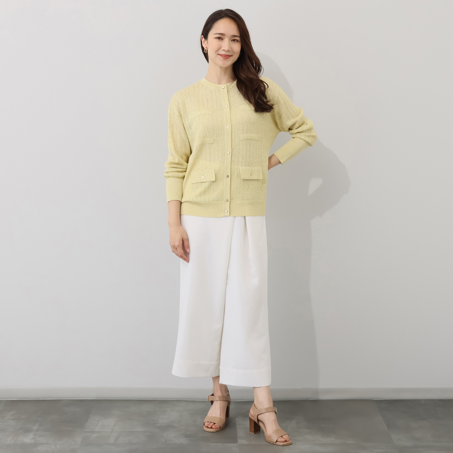 シック　バイ　ネイチャー ラップ調イージーパンツ