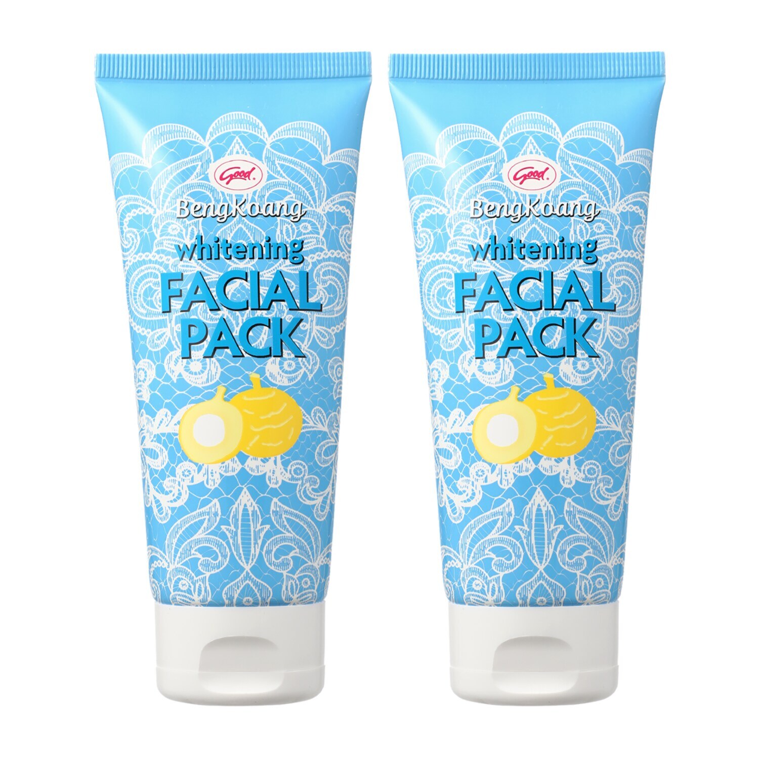 王宮の“顔”エステ 洗い流して全顔透明美肌へ 角質・保湿・ 肌引き締めケアが完結！ バンクワン フェイシャルパック ２本セット 