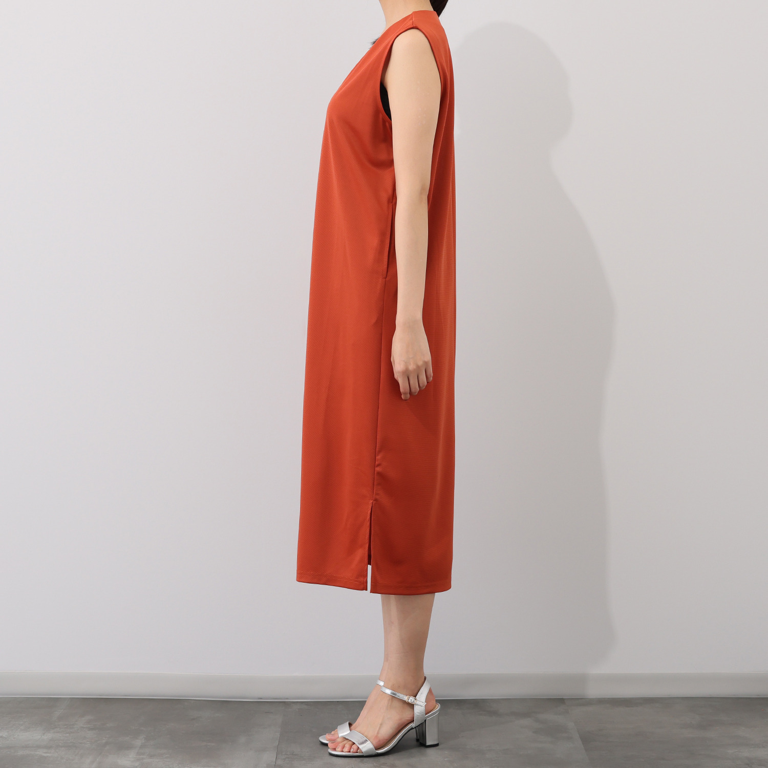 マンスリートライミー 着回し抜群 体型カバーワンピース＆ Ｔシャツセット