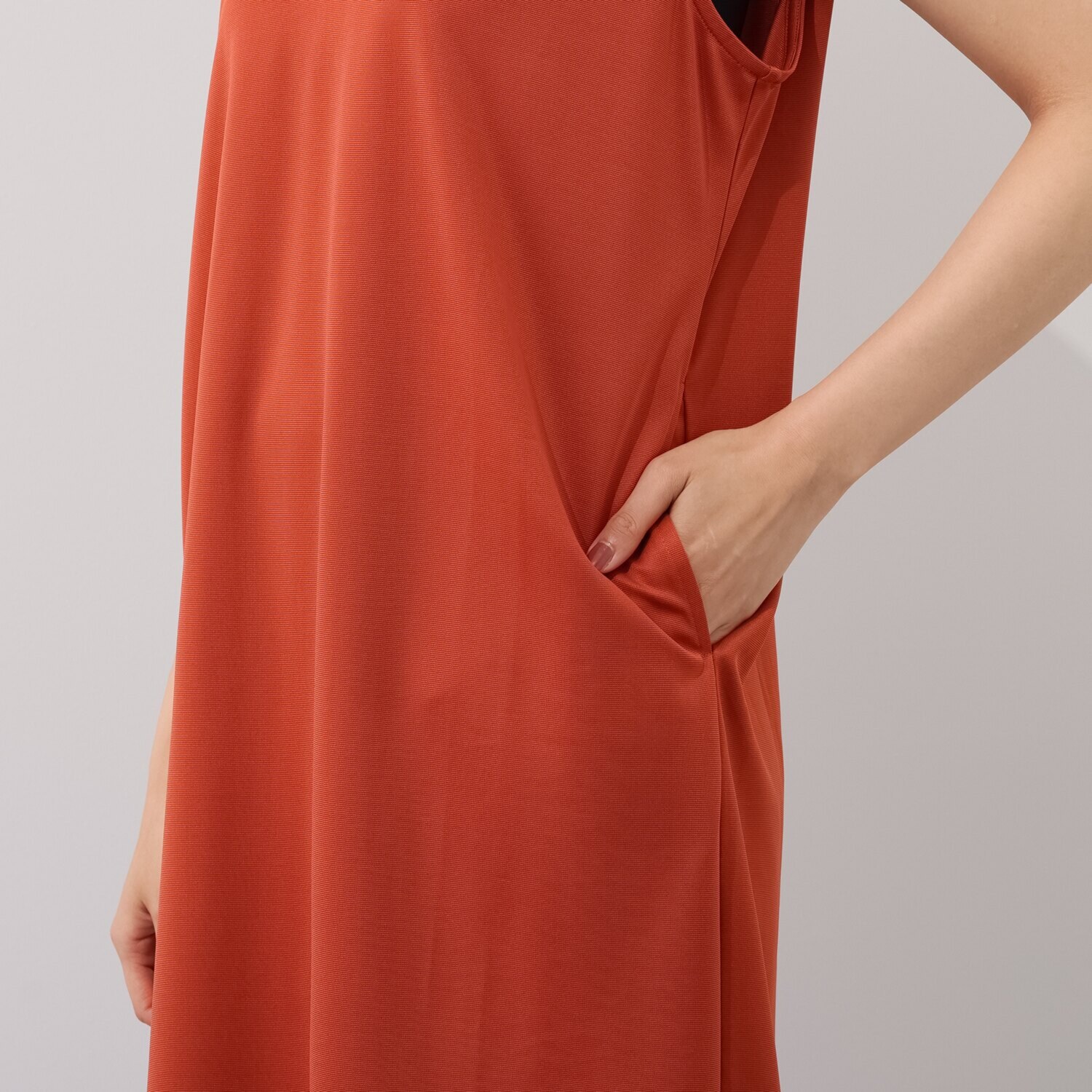 マンスリートライミー 着回し抜群 体型カバーワンピース＆ Ｔシャツセット