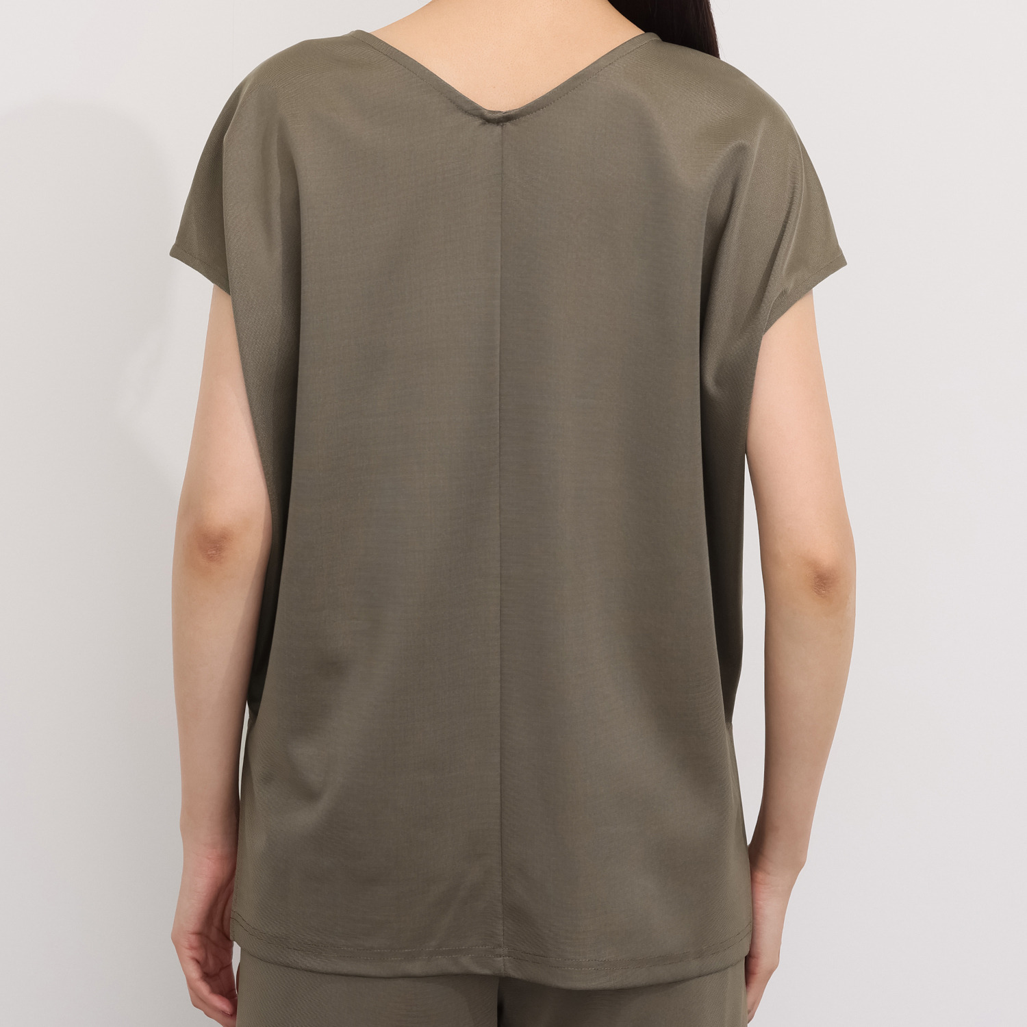 マンスリートライミー 着回し抜群 ２ウェイプルオーバー＆ キレイめパンツセット