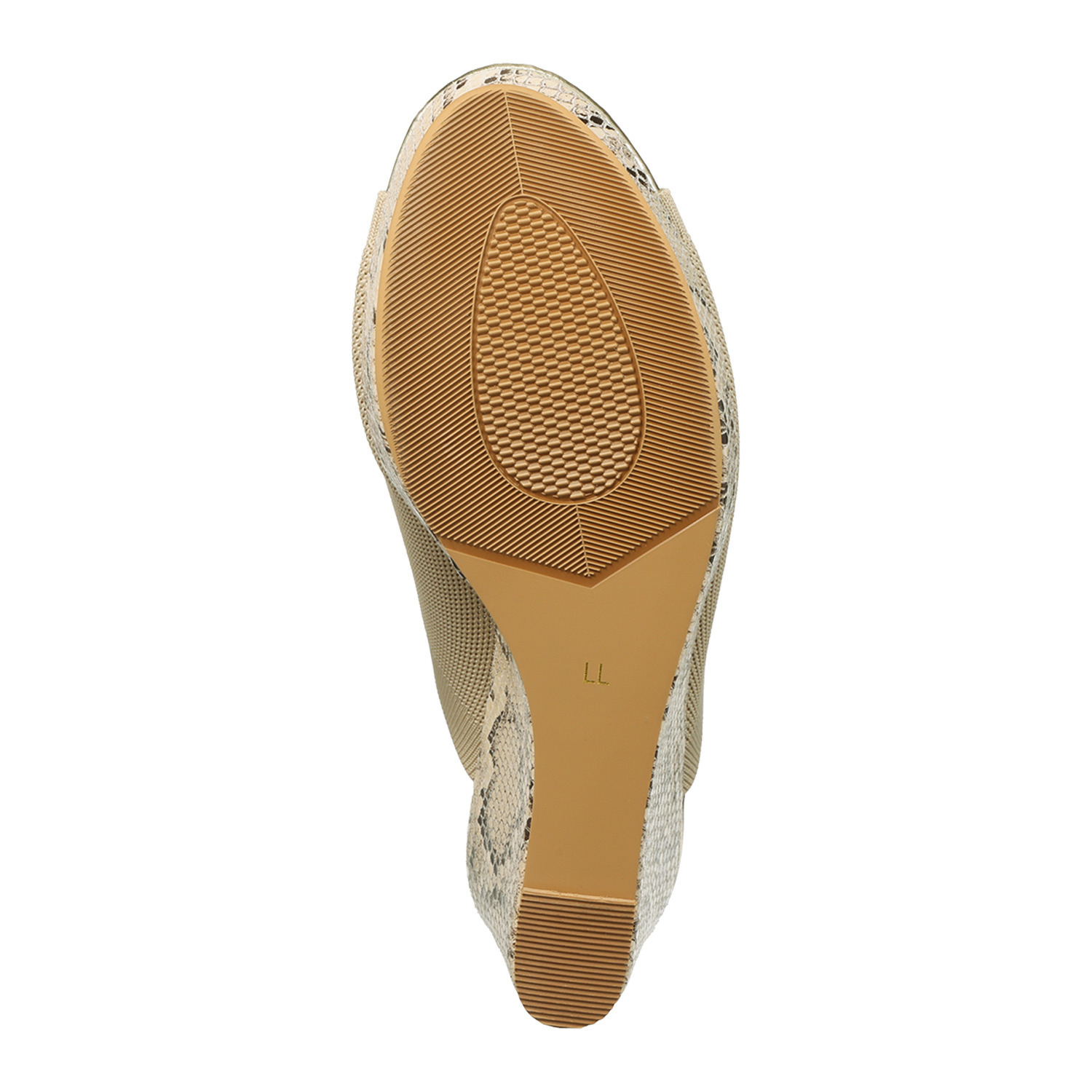 ヌーベルヴォーグ リラックス 美脚見せ 柔らかニット 厚底ウェッジミュール