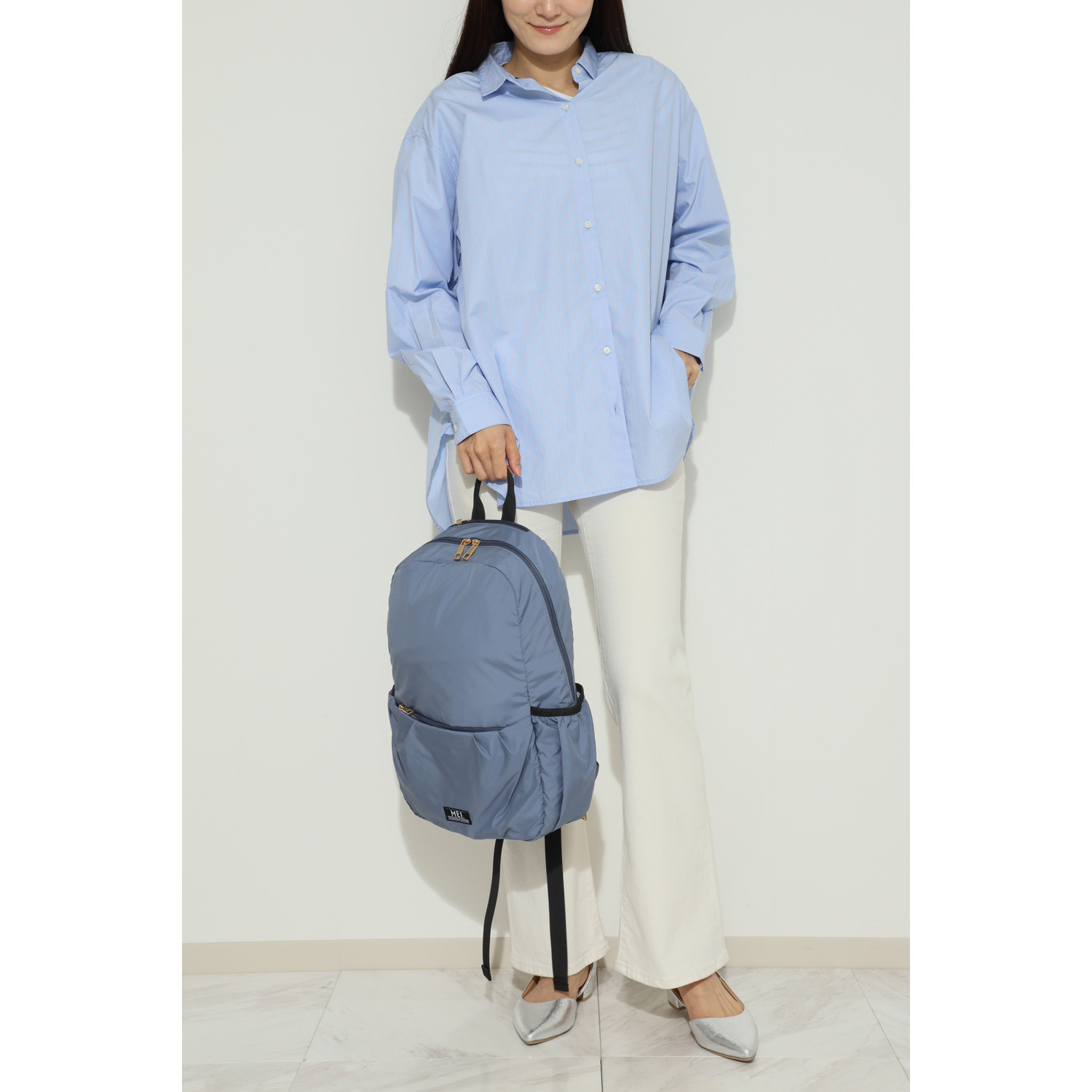 メイ はっ水・軽量 ワンポケバックパック