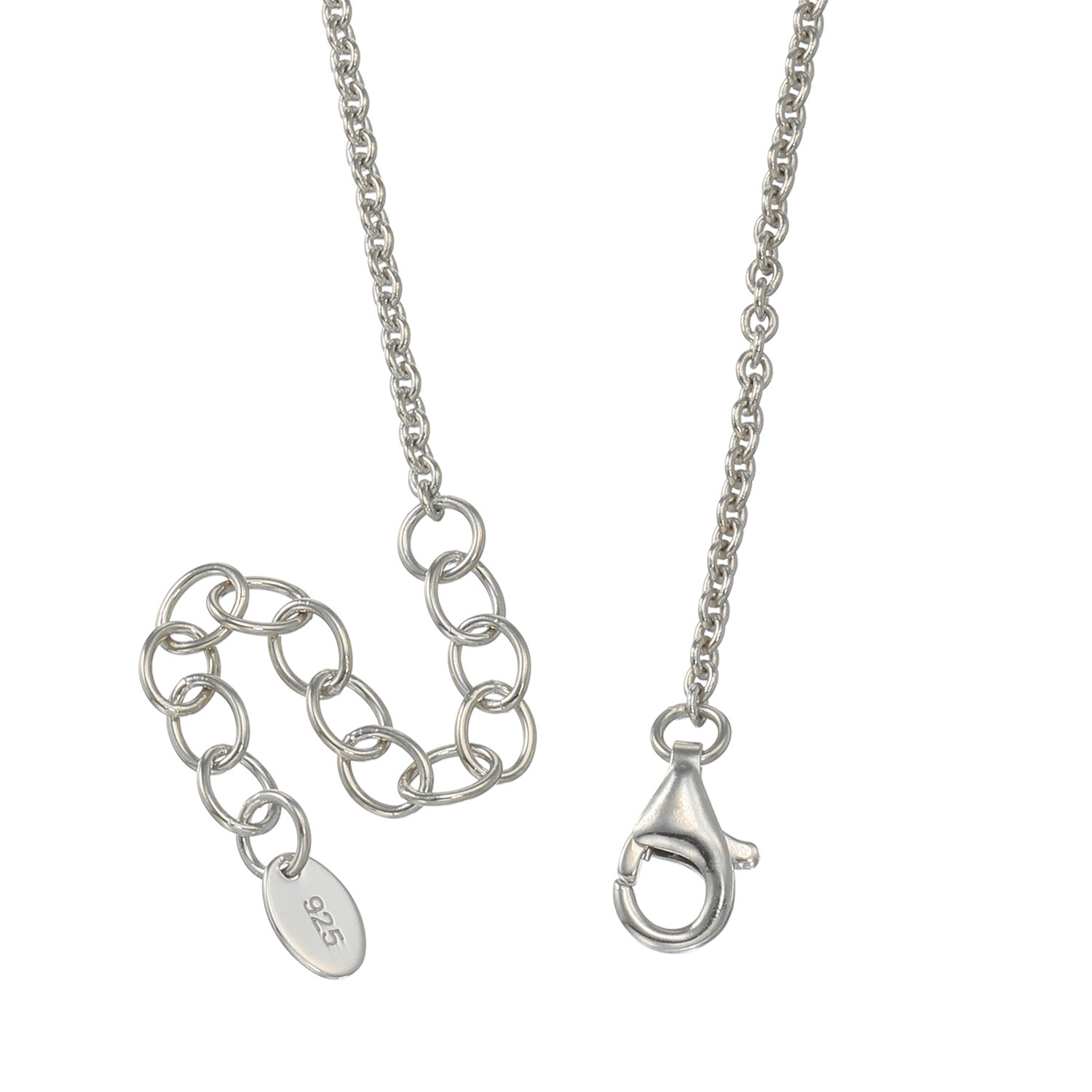 ダイアモア シルバー　ＣＺ スパイラル ネックレス