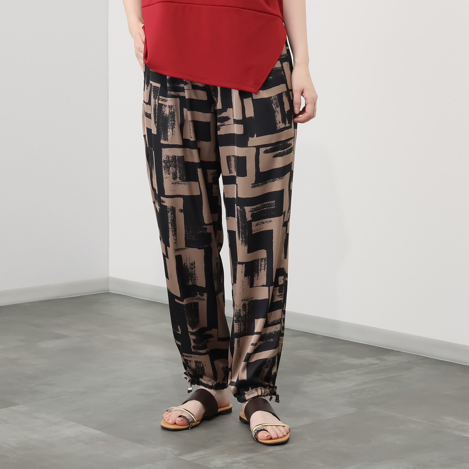 Ｋｕｎｎｙ． ドローストリング イージーパンツ