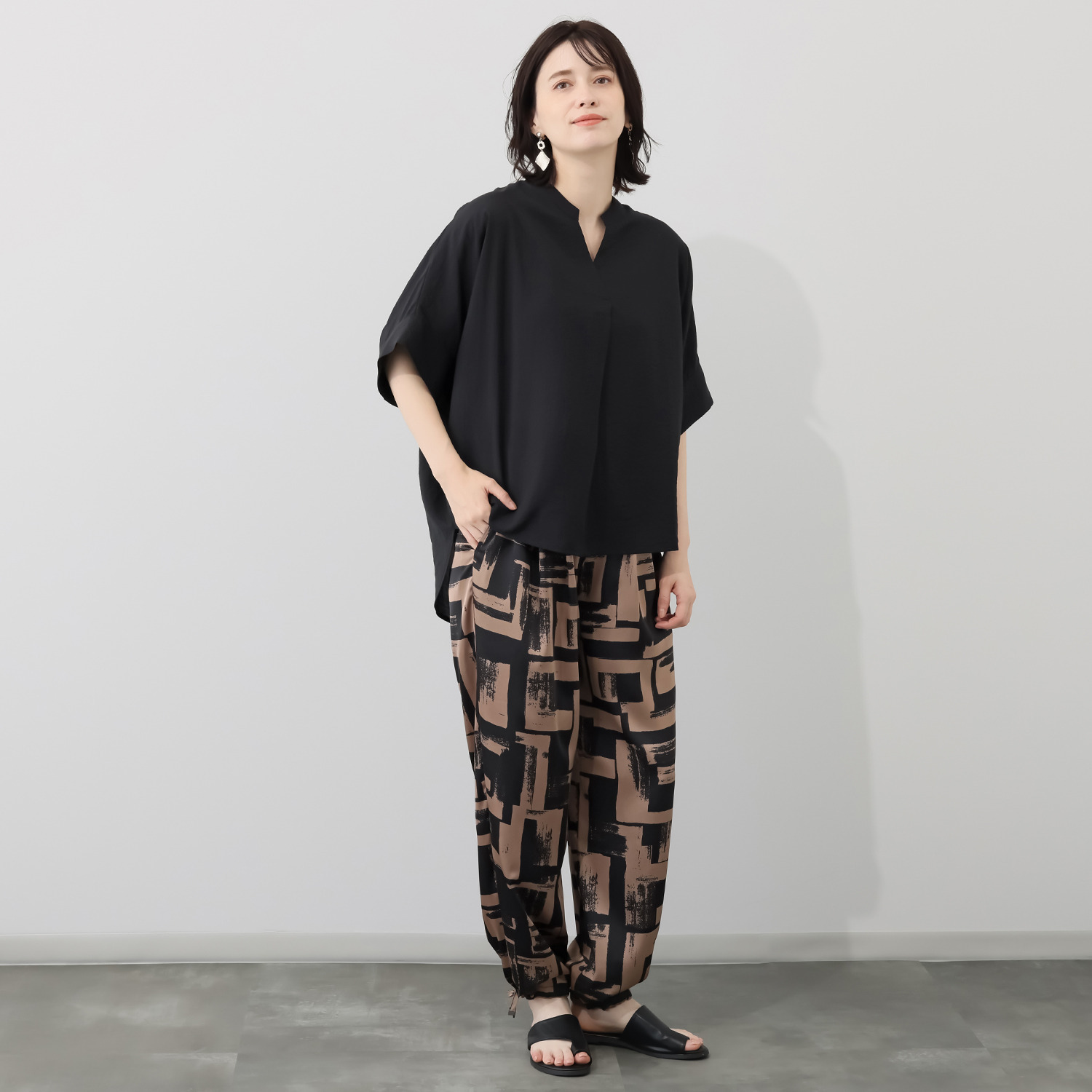 Ｋｕｎｎｙ． ドローストリング イージーパンツ