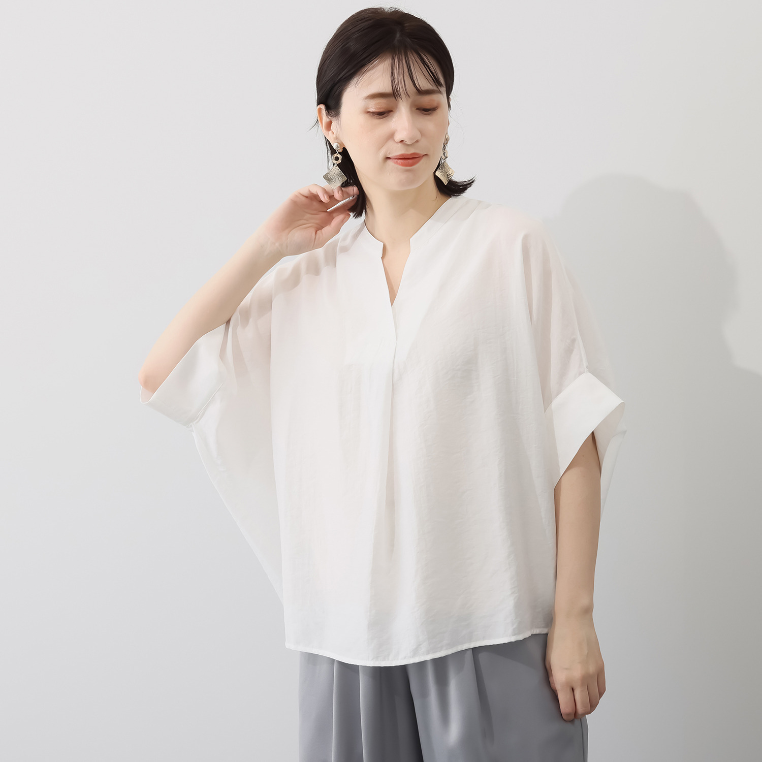 Ｋｕｎｎｙ． ドルマンスリーブシャツ