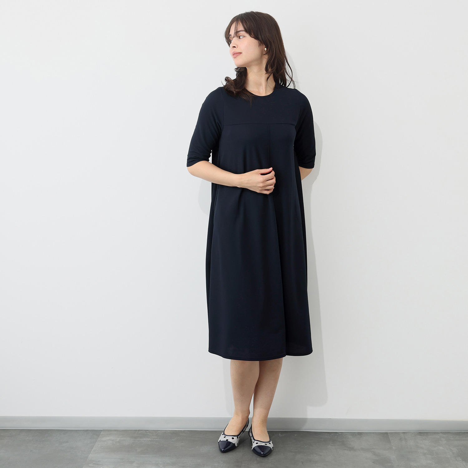 ダジュール Ａラインデザイン ワンピース