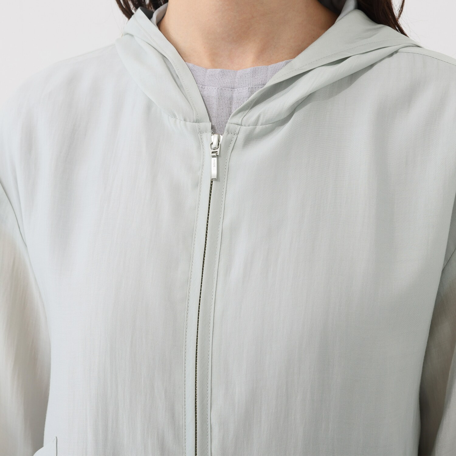 ダジュール バックタックプリーツ ブルゾン