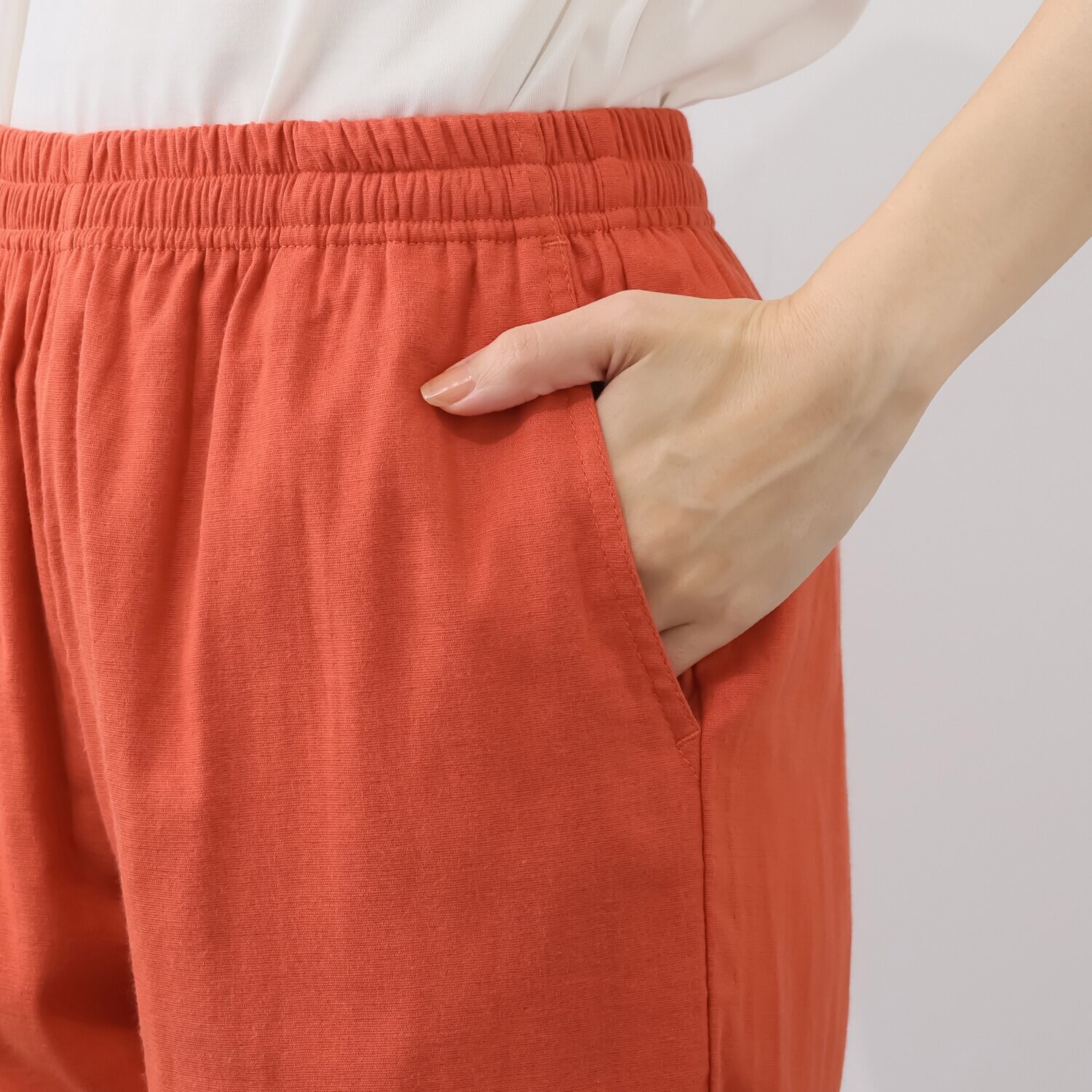 ダイア　アロー ＵＶカット・接触冷感 ストレッチダブルガーゼ ジョグパンツ