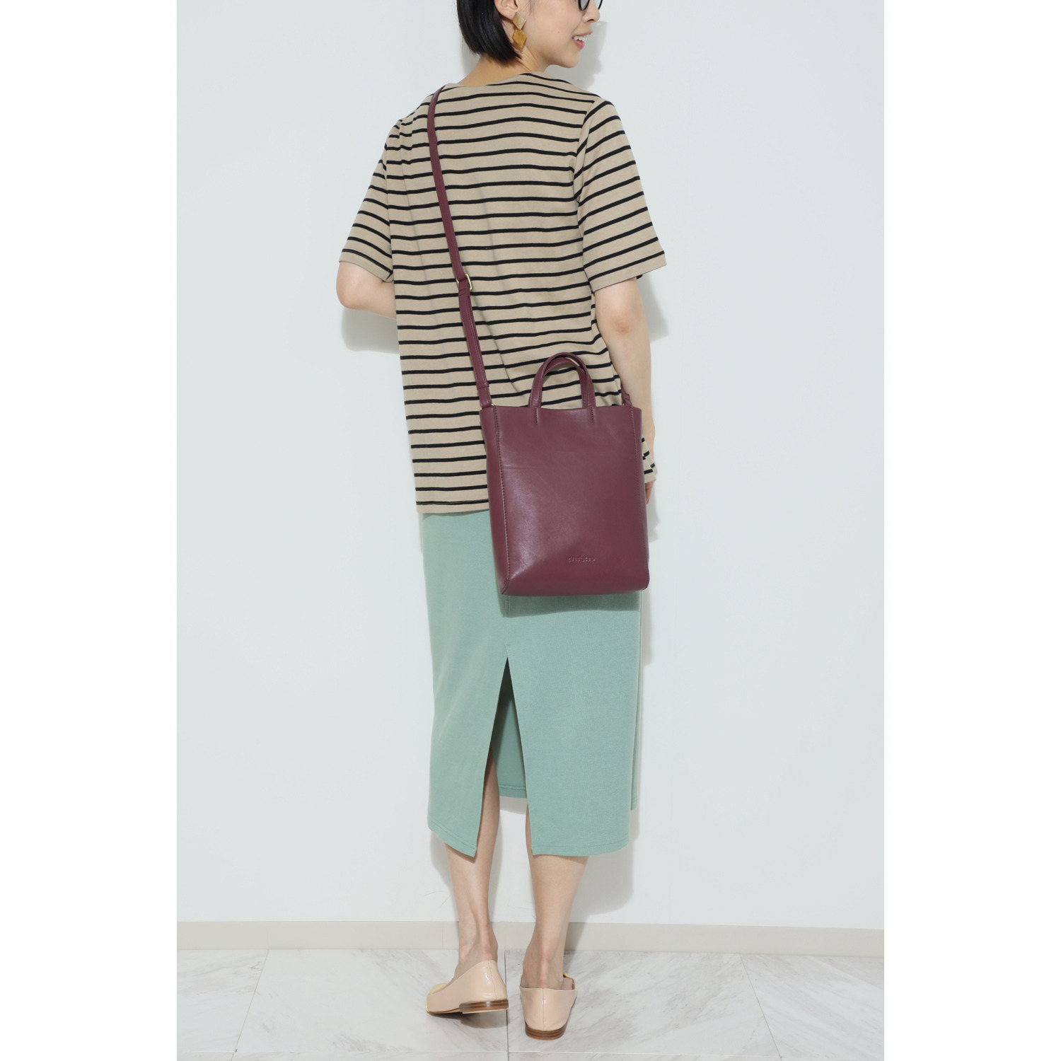 ズッケロ カウレザー クロスボディ ２ウェイバッグ