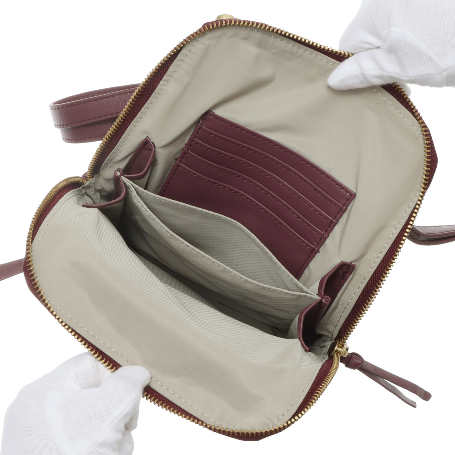 ズッケロ ソフトカウレザー ショルダーバッグ