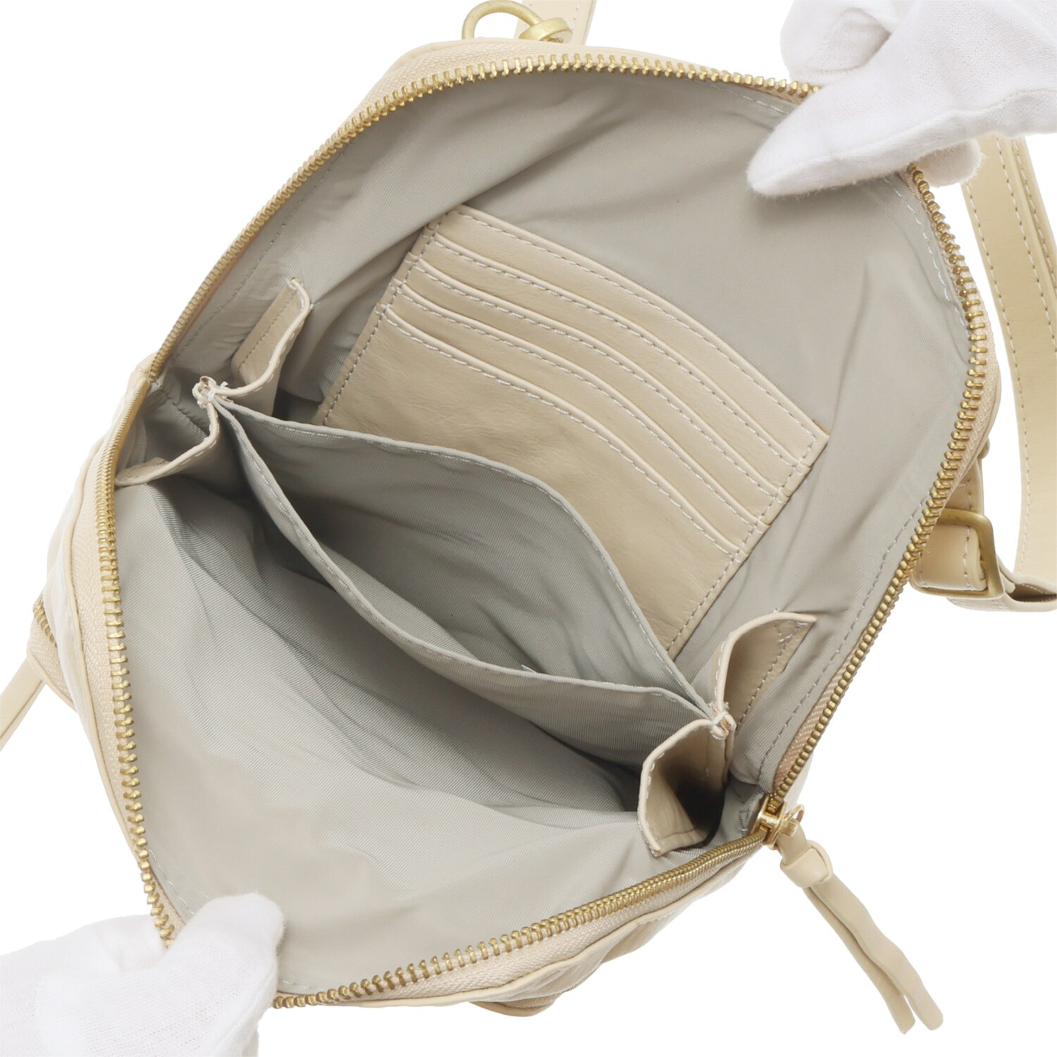 ズッケロ ソフトカウレザー ショルダーバッグ