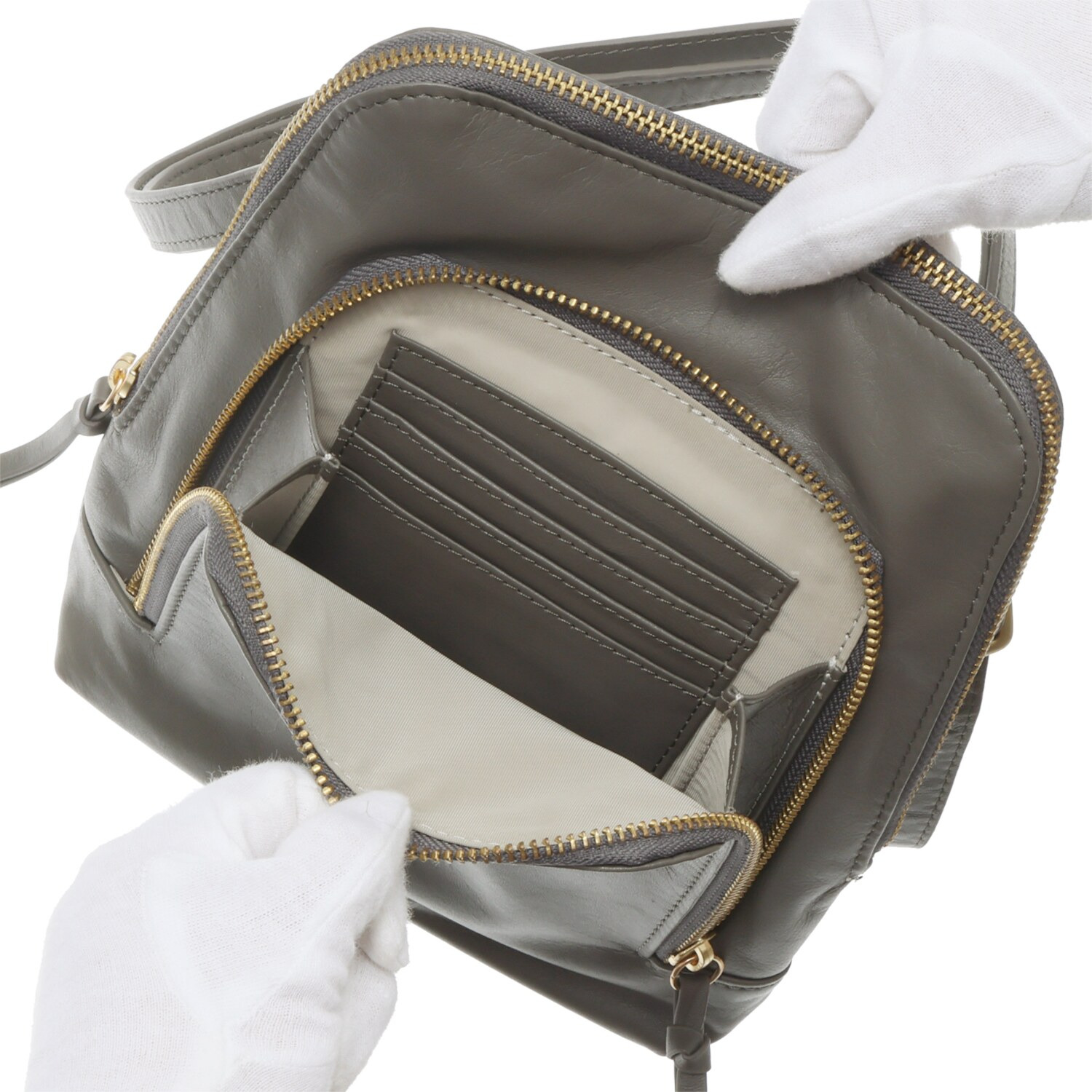 ズッケロ ソフトカウレザー ショルダーバッグ