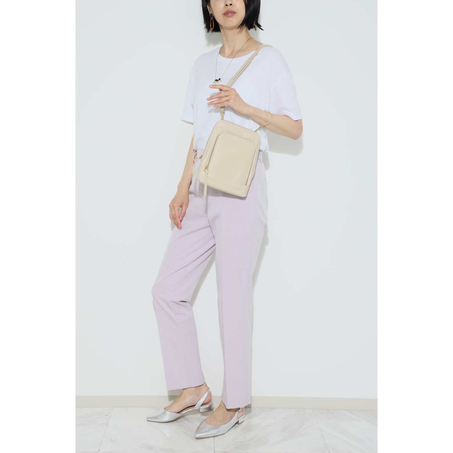 ズッケロ ソフトカウレザー ショルダーバッグ