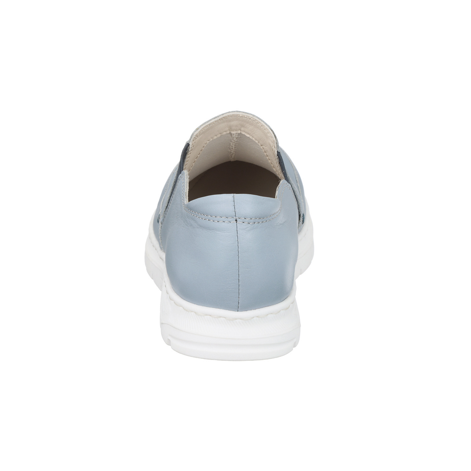 マイレ はっ水 カーフレザー 軽量スリッポン