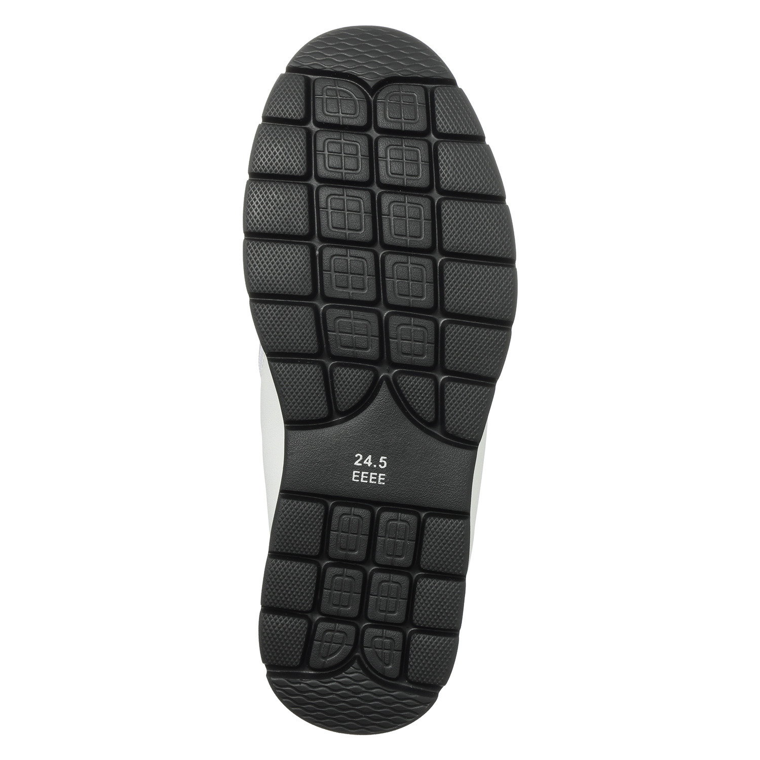 マイレ はっ水 カーフレザー ファスナー付 レースアップスニーカー