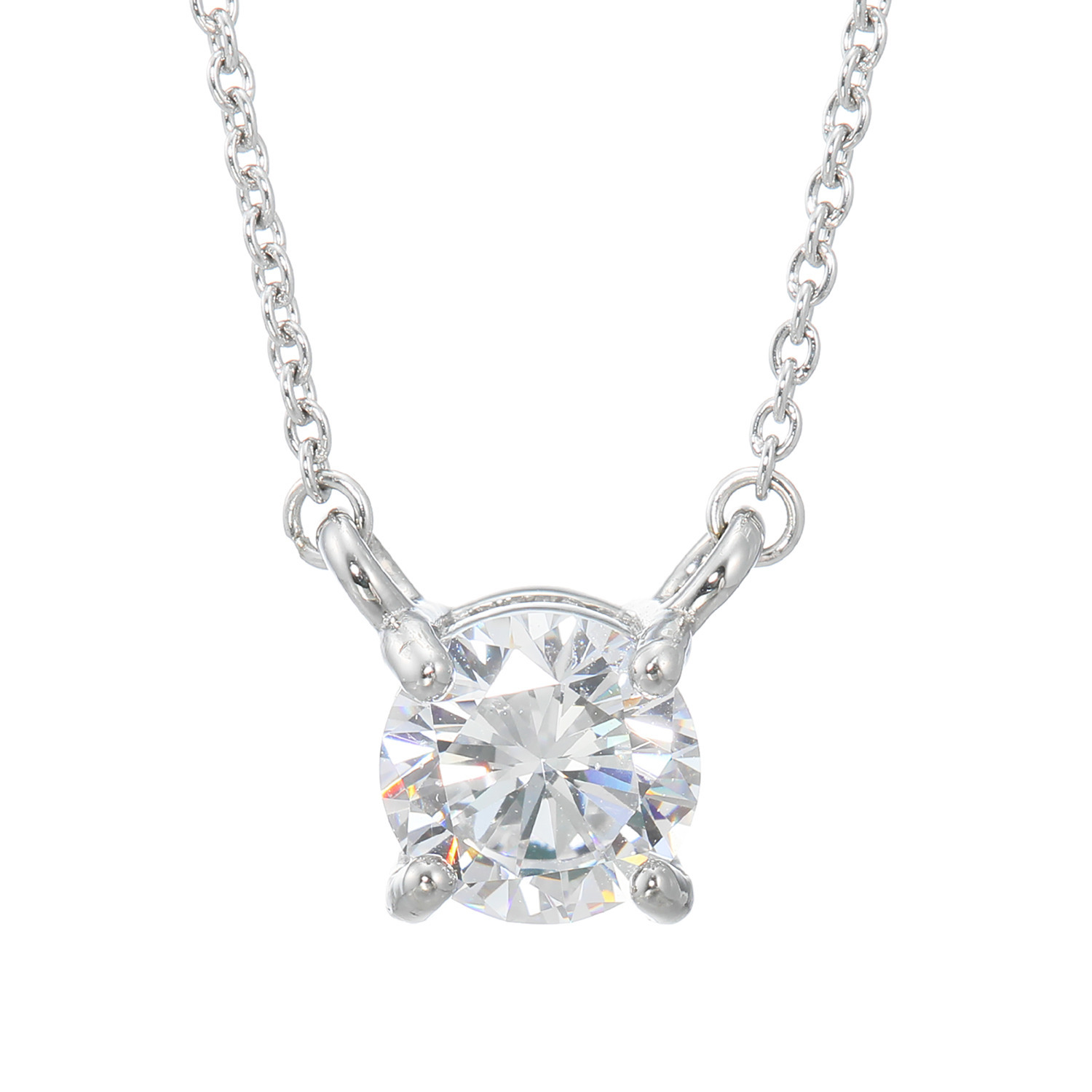 デイスティー サージカルステンレス プレシオサ社製ＣＺ シンプルネックレス