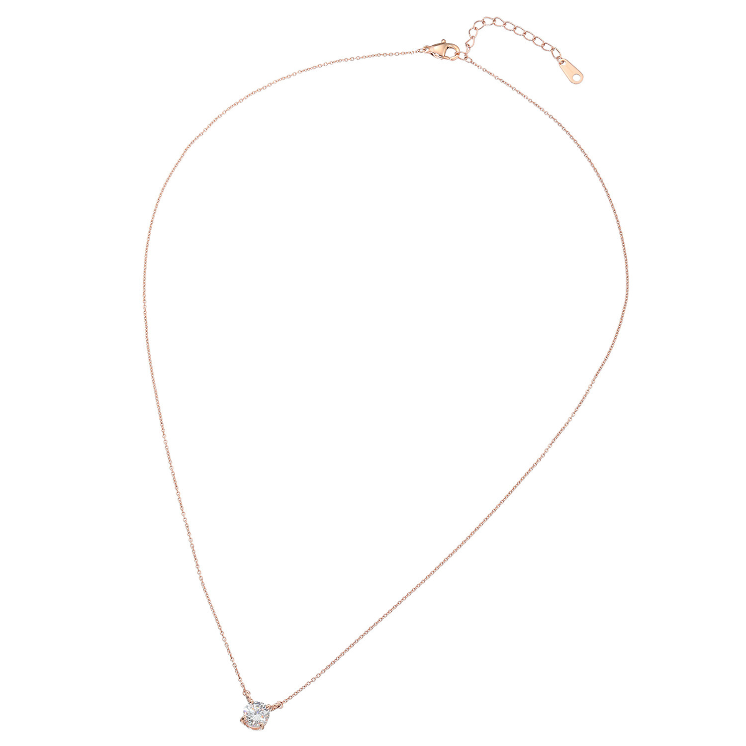 デイスティー サージカルステンレス プレシオサ社製ＣＺ シンプルネックレス