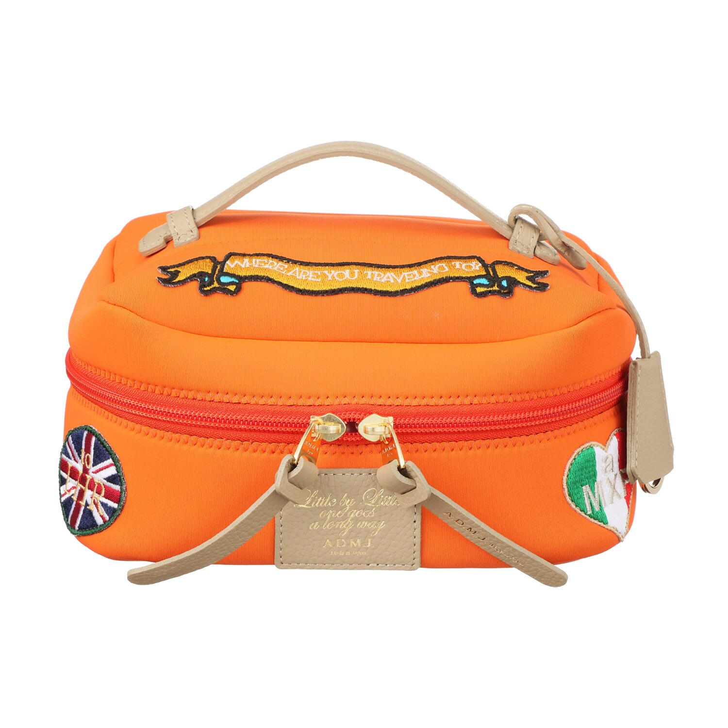 エーディーエムジェイ 魔法のように軽い マジックライト バニティバッグ ＜Ｍ＞