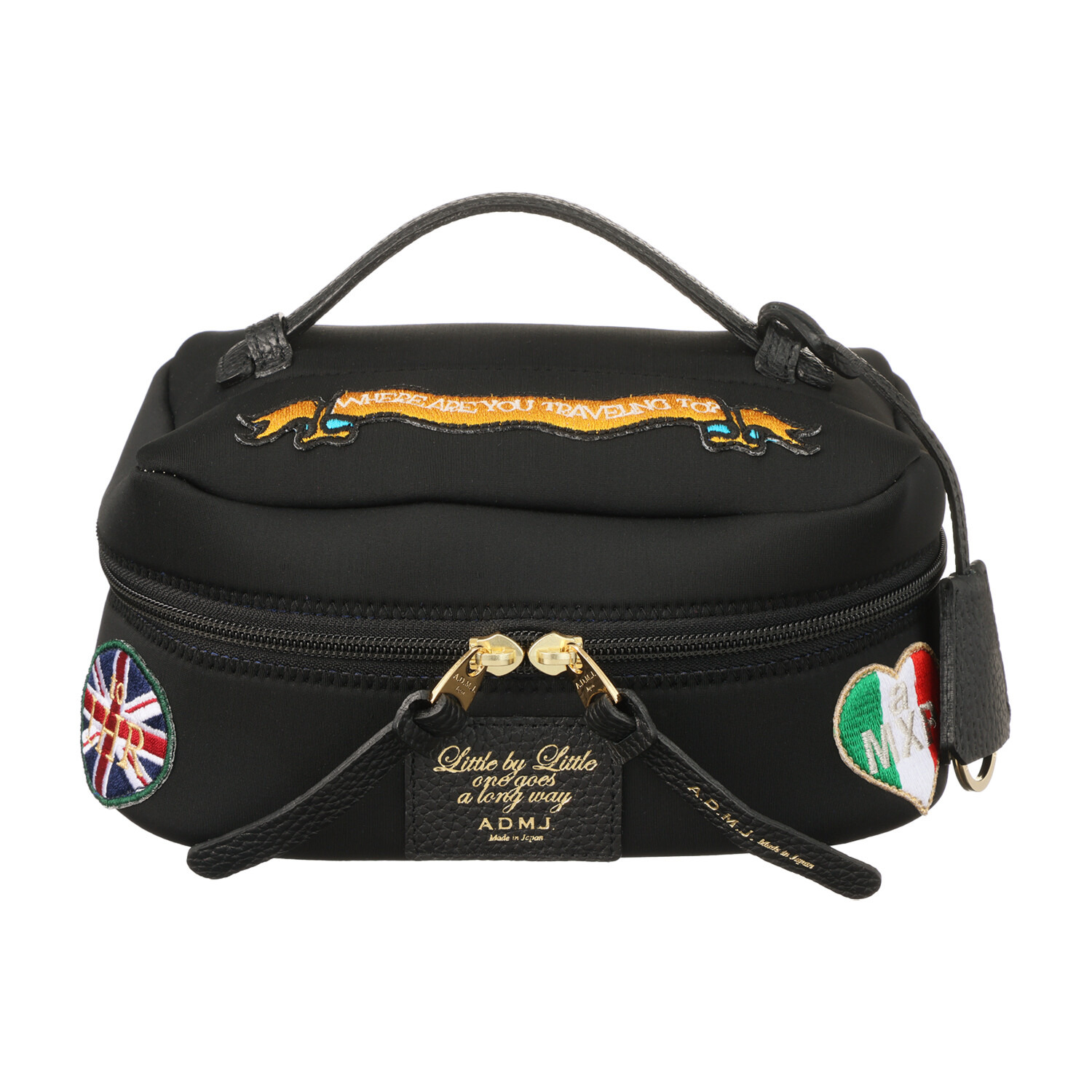 エーディーエムジェイ 魔法のように軽い マジックライト バニティバッグ ＜Ｍ＞