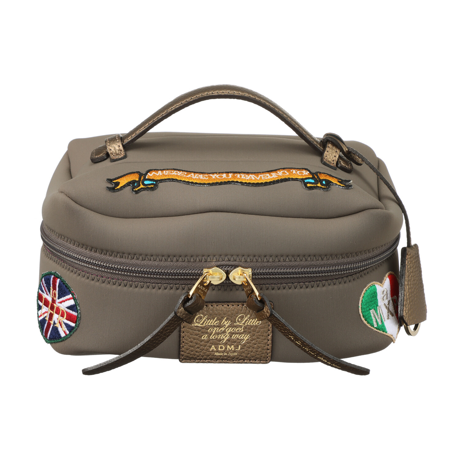 エーディーエムジェイ 魔法のように軽い マジックライト バニティバッグ ＜Ｍ＞