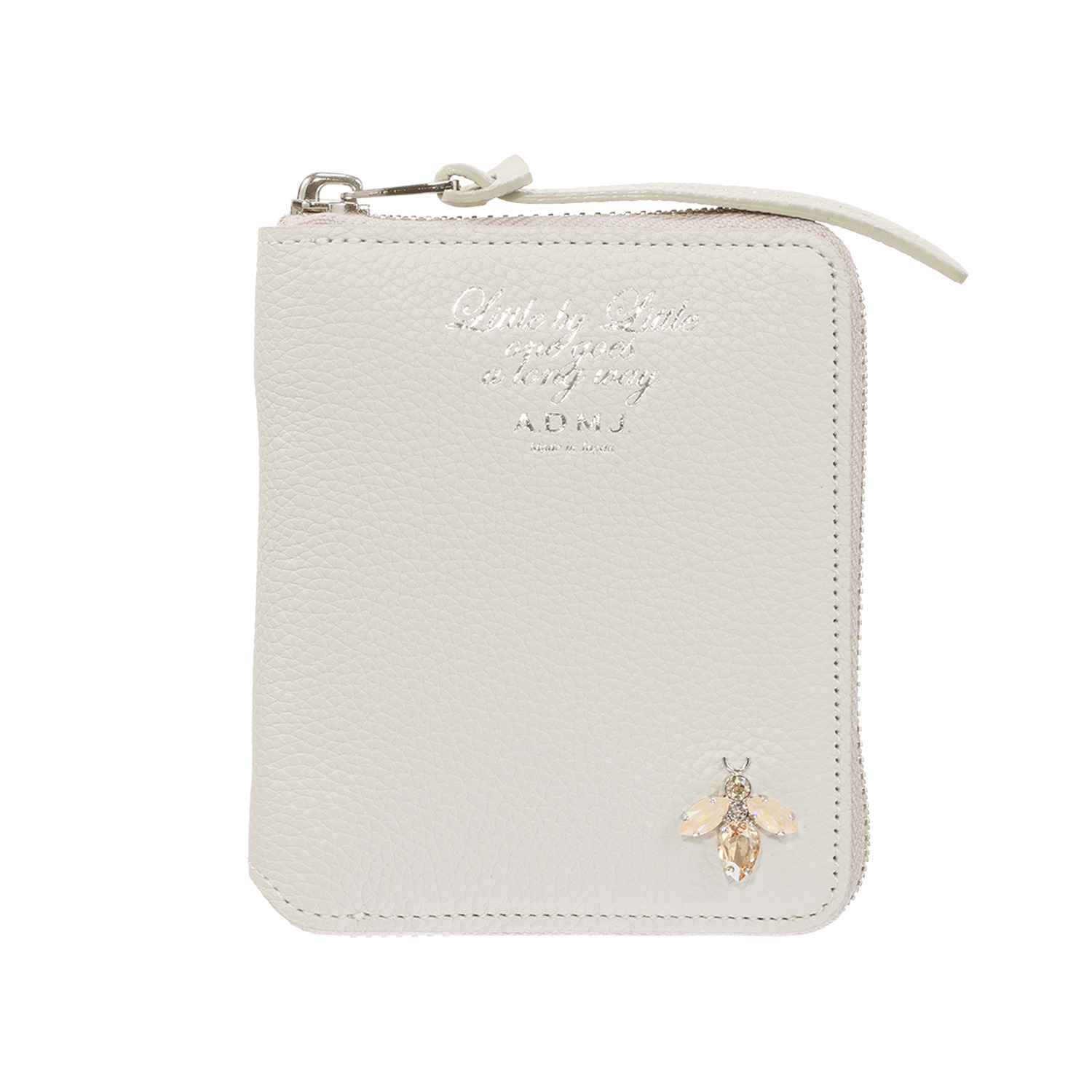 エーディーエムジェイ ＴＨＥ　ＢＥＥ スパニッシュレザー スモールウォレット