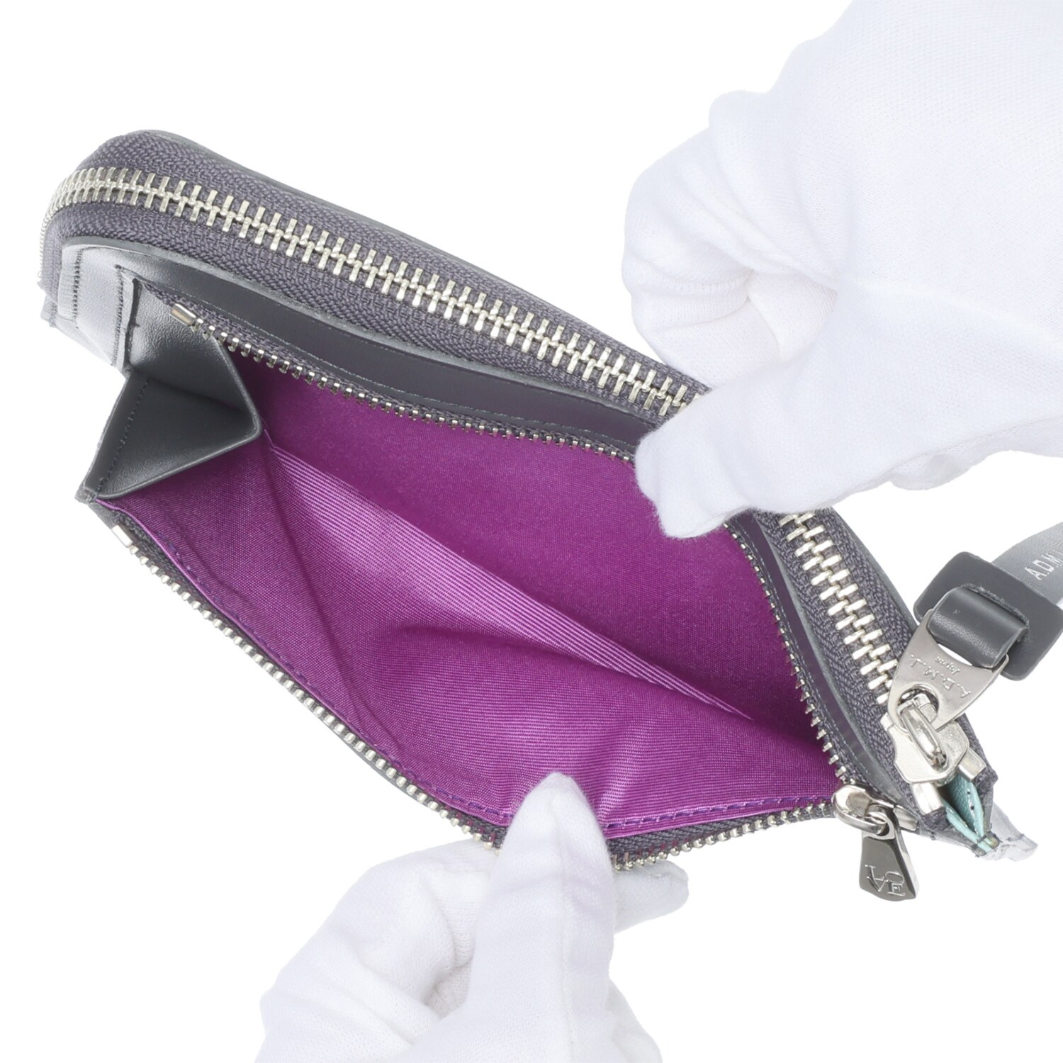 エーディーエムジェイ ＴＨＥ　ＢＥＥ イタリアンレザー オーガナイザーパース