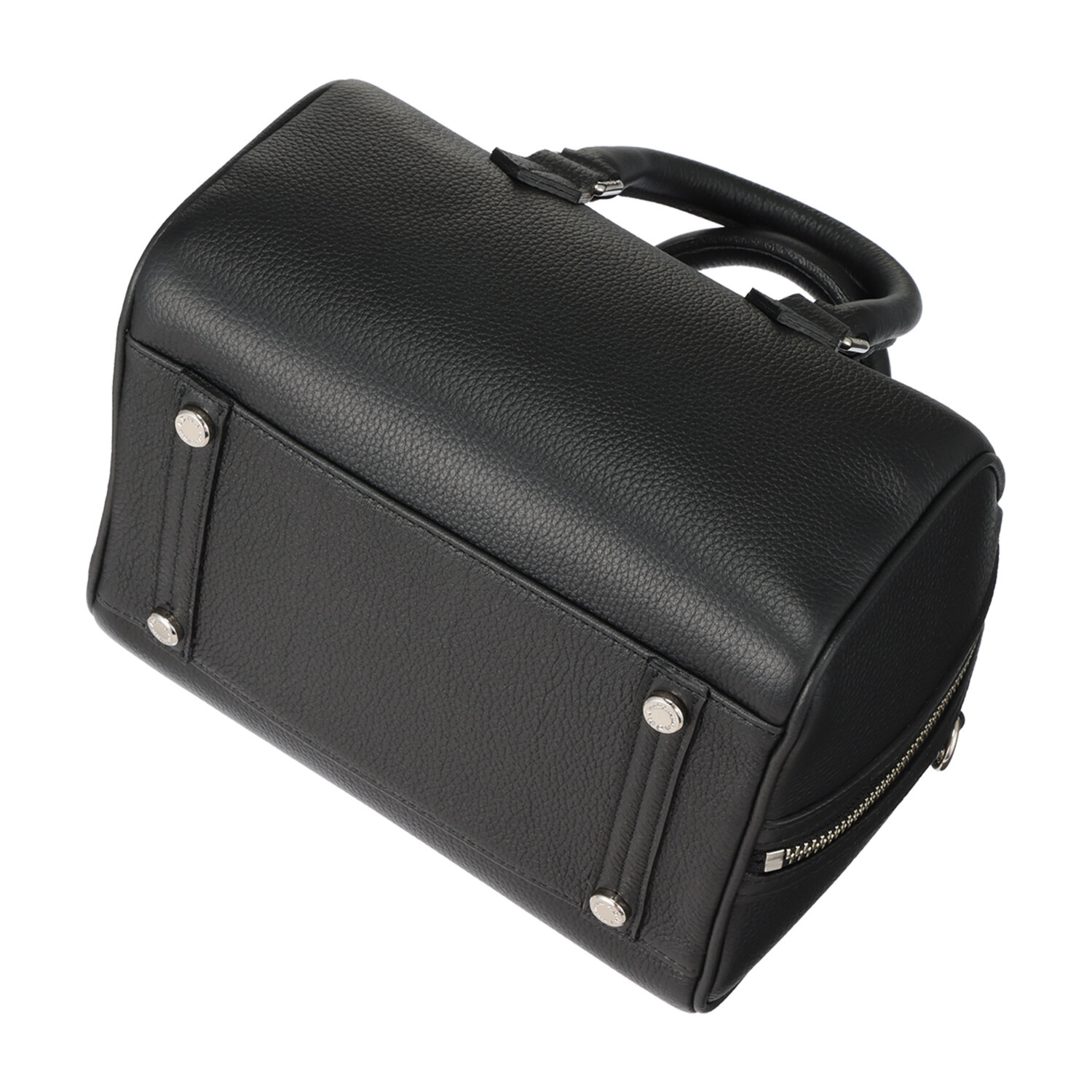 エーディーエムジェイ スパニッシュレザー 全開ラウンド ２ウェイボストンバッグ