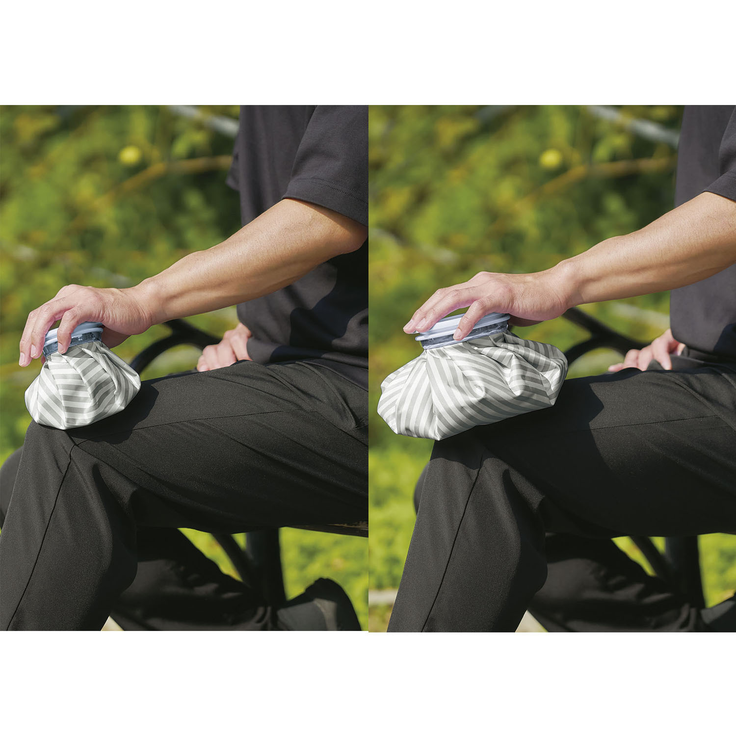 持ち運んで暑さ対策！ 保冷ケース付き氷のう＆ 氷のう保冷ネックカバー ５点セット