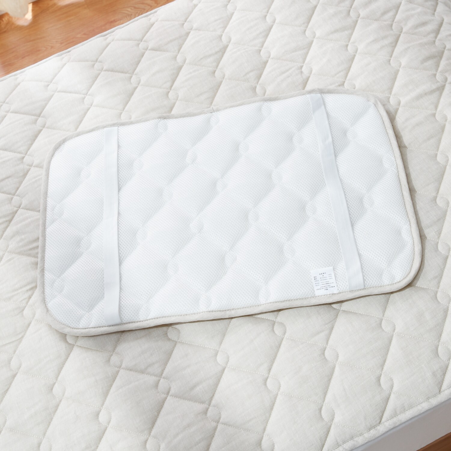 大津毛織 表側 フレンチリネン１００％ 心地よい接触冷感で 柔らかな肌触り ナチュラルテイスト 枕パッド