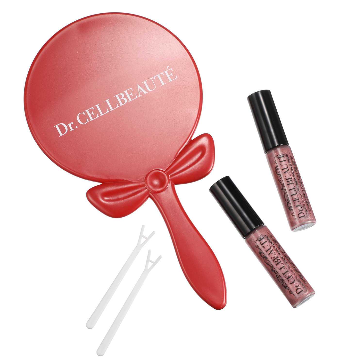 セルボーテ すっきり二重まぶた形成＆ 華やか目元アイシャドウ＆ 目元美容液の１本３役！ まぶたリフト美容液 ハリピンシャドウ プレミアム ２本手鏡付セット