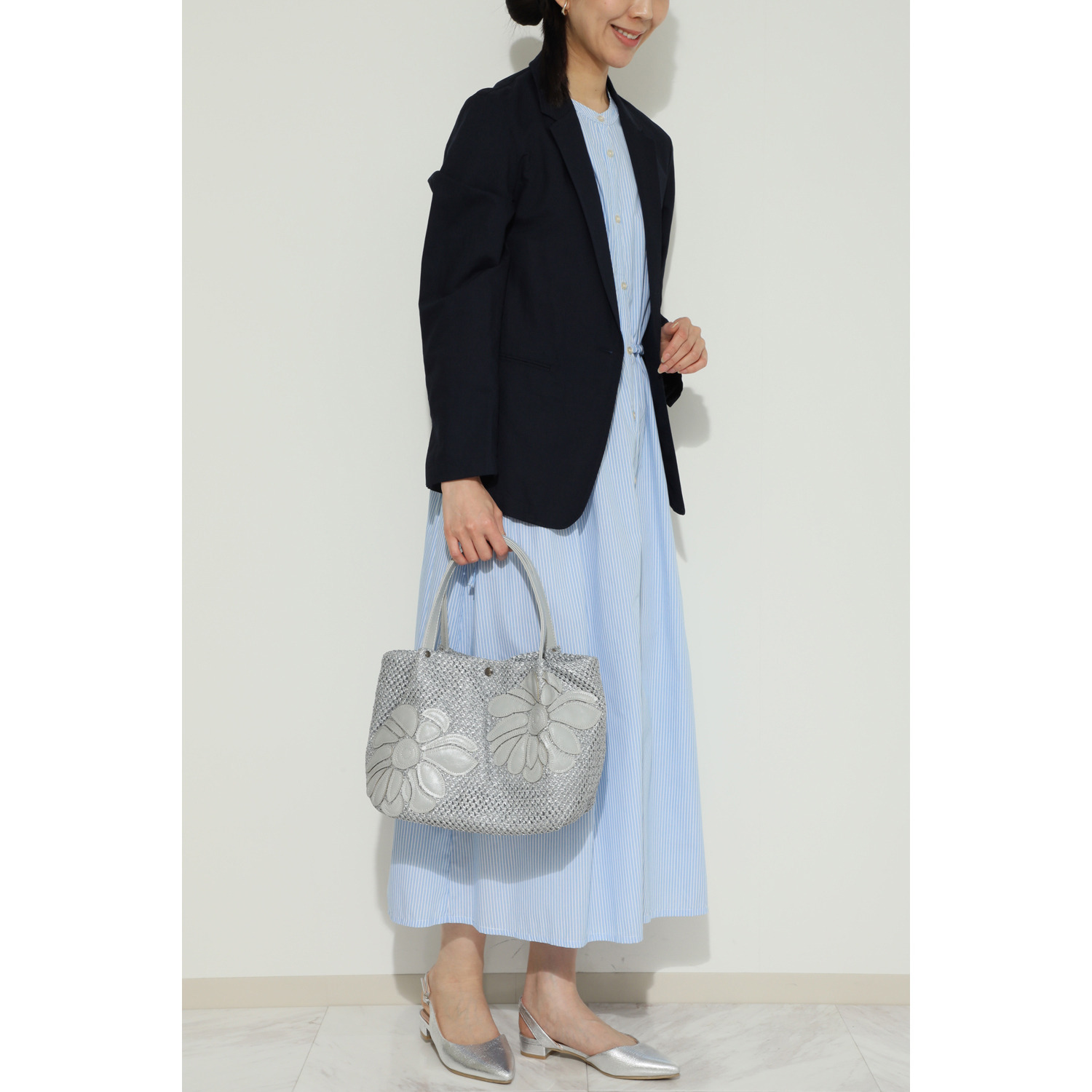 ダジュール フラワーパッチ トートバッグ